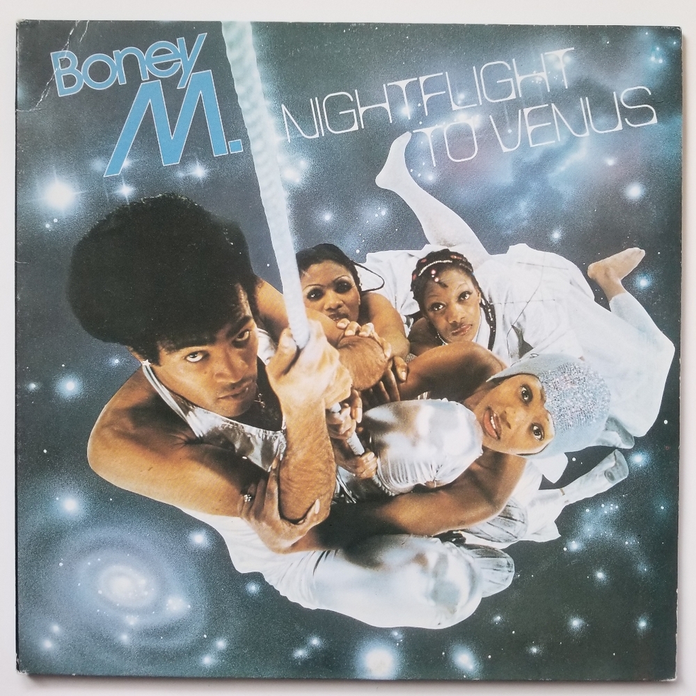 Boney M. Nightflight to Venus Vinyl LP Record ⏺3/$40+Free Shipping🚚